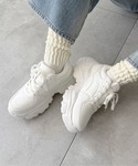 スニーカー WEGO/厚底ボリュームダッドスニ...の詳細画像2