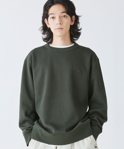 LACOSTE（ラコステ） トレーナー スウェット ワントーンクルーネック 
