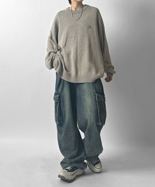 ニット　昭和レトロ　長袖　おしゃれ　ビンテージ　URBANITY vintage 昭和レトロ◇ヴィンテージニット 60s knit | 古着屋プチコション