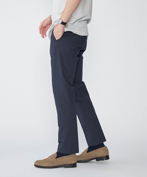 SHIPS（シップス） チノパン SHIPS: ノープリーツ ツイル 4WAY