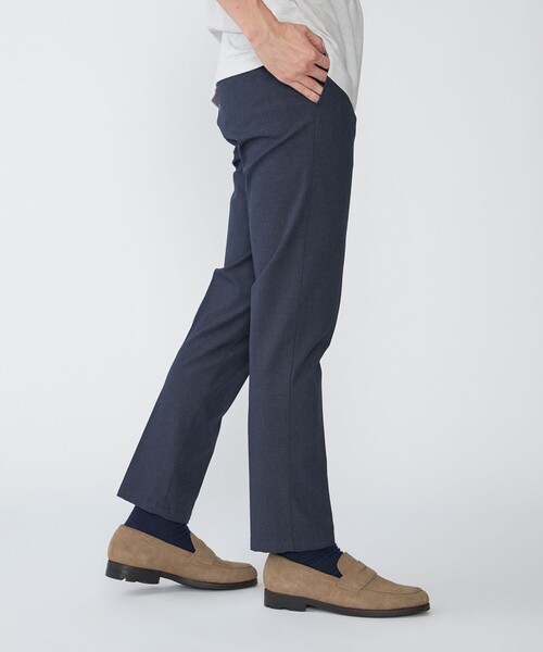 SHIPS（シップス） チノパン SHIPS: ノープリーツ ツイル 4WAY