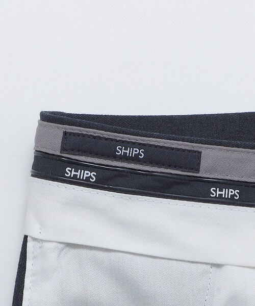チノパン SHIPS: ノープリーツ ツイル 4WAY ストレッチ パンツ メンズ_16