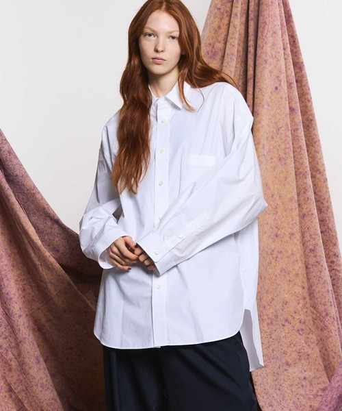 MAISON SPECIAL シャツ 「UNISEX」120/2 Suvin Cotton