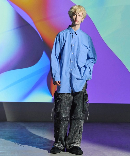 メゾンスペシャル Suvin Cotton Prime-Over Shirt MAISON SPECIAL シャツ 「UNISEX」120/2 Suvin Cotton