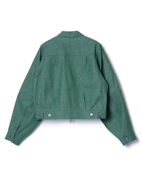 NON TOKYO♡ラメデニムジャケット❤︎ブラック NON TOKYO（ノントーキョー） デニムジャケット gジャン LAME DENIM