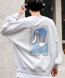 トレーナー スウェット KANGOL カンゴール 別注コラボ カンガールプリント裏起毛クルーネックスウェットトレーナー メンズ レディース｜ZOZOTOWN Yahoo!店
