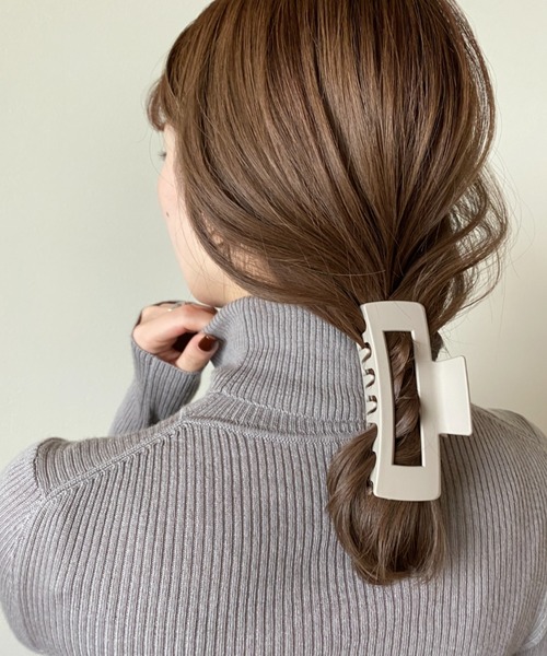 ciite' ヘアクリップ マットデザインヘアクリップ : ZOZOTOWN Yahoo!店