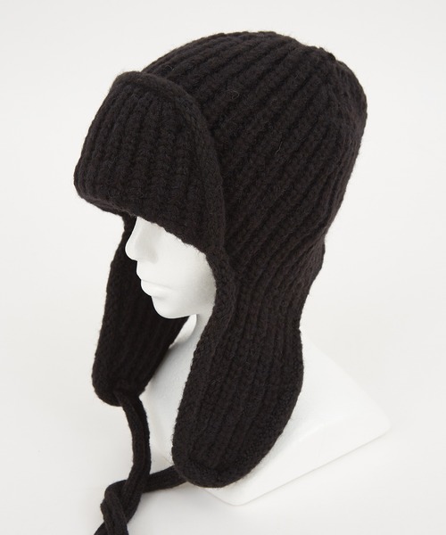 ニット帽 ニットキャップ an meets zakka フライトハットニット