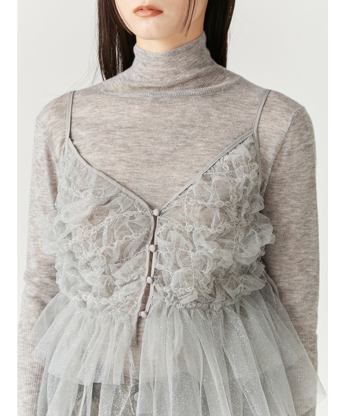 FRAY I.D（フレイ・アイディー） キャミソール アシメチュール