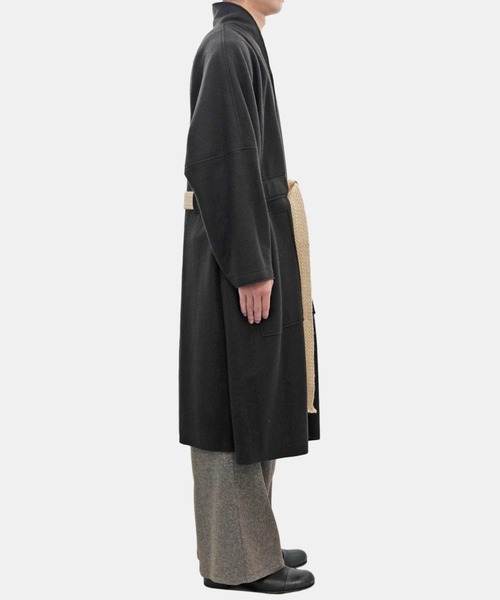 ohta（オオタ） コート ジャケット dark brown long coat メンズ