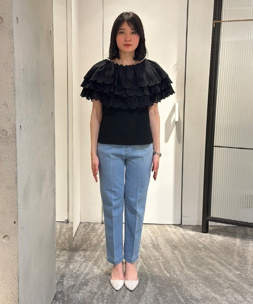 2WAYボリュームレースブラウス レディース : ZOZOTOWN Yahoo!店 