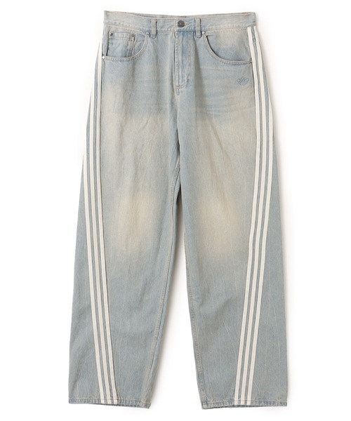 【新品未使用】adidas デニムジップパンツ 27 アディダス ジーンズ adidas（アディダス） ジーンズ デニム デニムパンツ adidas DENIM
