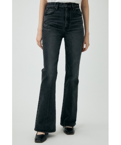 パンツ デニム ジーンズ MVS BLACK FLARE レディース（MOUSSY