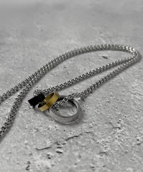 SBG by 7JEWELRY ネックレス SBG デザインチャームネックレス メンズ