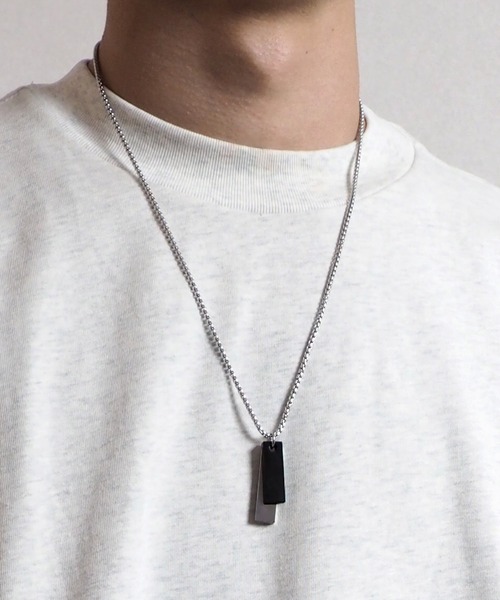 SBG by 7JEWELRY ネックレス SBG デザインチャームネックレス メンズ