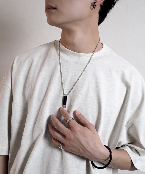 SBG by 7JEWELRY ネックレス SBG デザインチャームネックレス メンズ