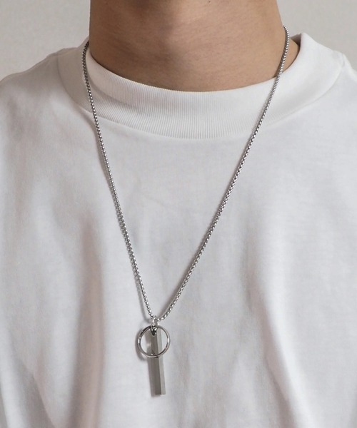 SBG by 7JEWELRY ネックレス SBG デザインチャームネックレス メンズ