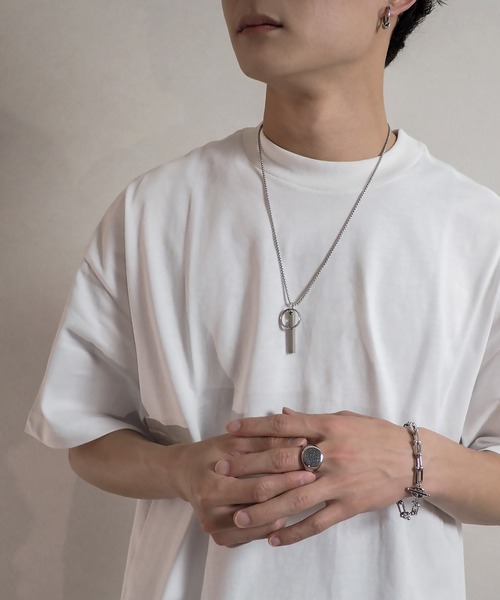SBG by 7JEWELRY ネックレス SBG デザインチャームネックレス メンズ