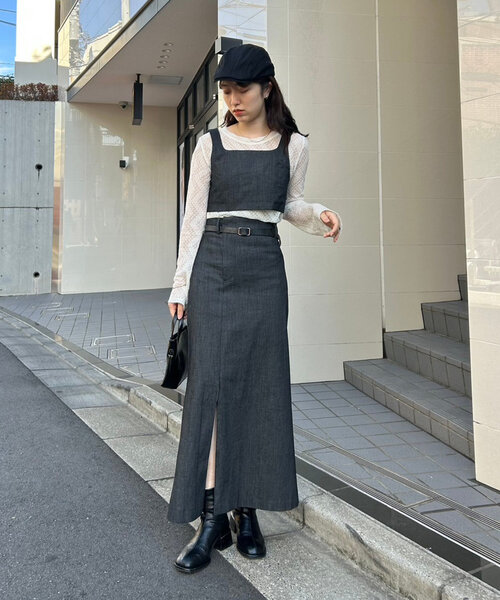 mystic スカート デニムビスチェSET UP : ZOZOTOWN Yahoo!店