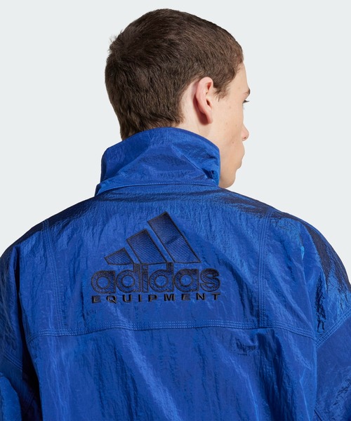 adidas（アディダス） ナイロンジャケット EQT トラックトップ