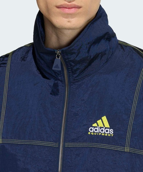 adidas（アディダス） ナイロンジャケット EQT トラックトップ