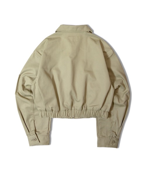 コート アウター Dickies CROPPED EISENHOER JACKET レディース_4