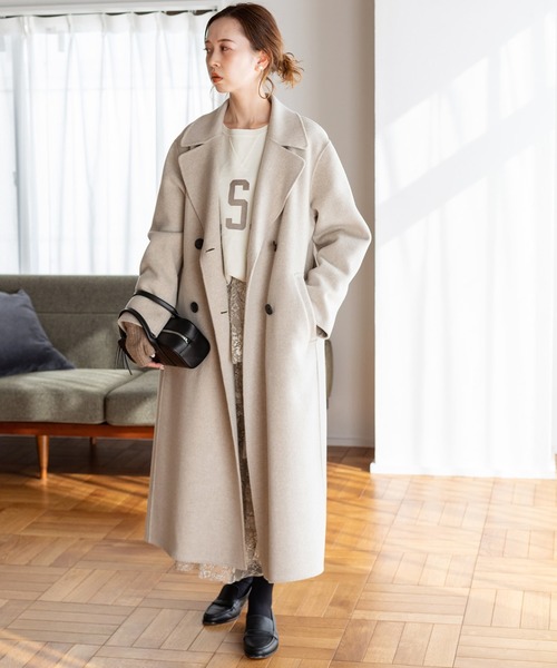 IENA（イエナ） チェスターコート 38 ベージュ レディース : ZOZOTOWN