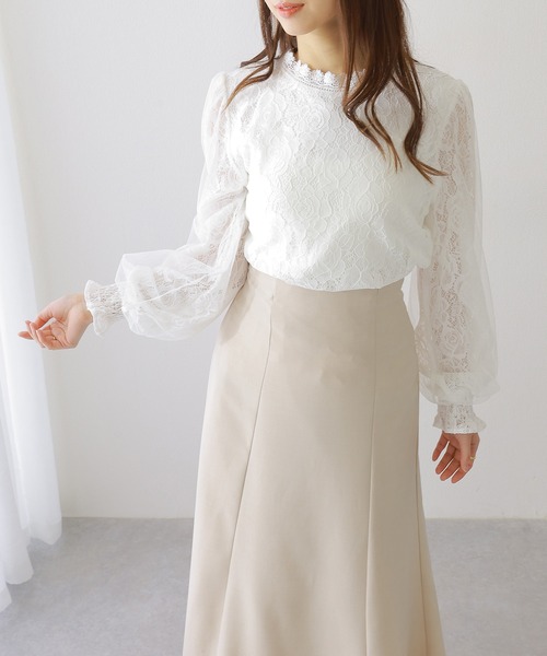 Lace Ladies（レースレディース） ブラウス シャツ キャンディスリーブ