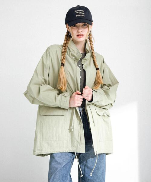 URBAN RESEARCH Sonny Label ブルゾン アウター ミリタリーナイロン