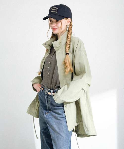 URBAN RESEARCH Sonny Label シアー ブルゾン ネイビー URBAN RESEARCH Sonny Label（アーバンリサーチサニーレーベル