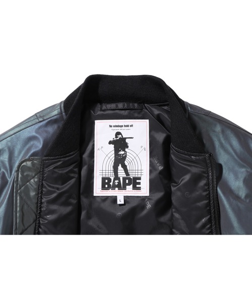 A BATHING APE ジャケット ブルゾン Mエイプ ベイプ 90S A BATHING APE（アベイシングエイプ） ブルゾン - ブラック メンズ