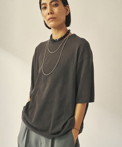 Whim Gazette シャギーニットジレ ベビーピンク ウィムガゼット Whim Gazette シャギーニットジレ （babypink