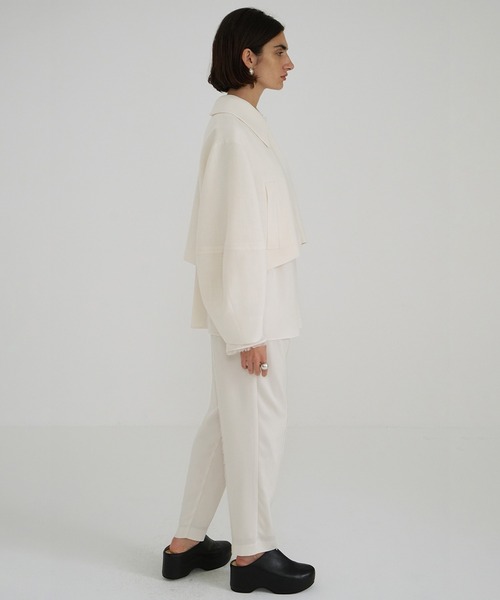 CLANE（クラネ） パンツ FRINGE LINE TAPERED PANTS レディース