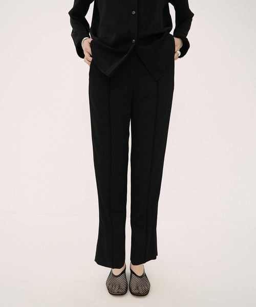 CLANE（クラネ） パンツ FRINGE LINE TAPERED PANTS レディース 