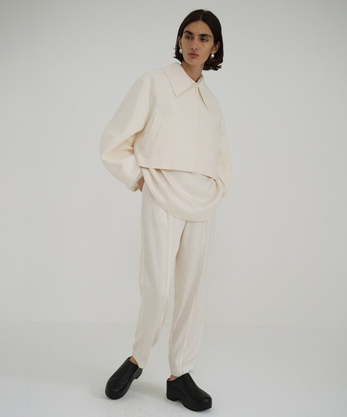 CLANE（クラネ） パンツ FRINGE LINE TAPERED PANTS レディース