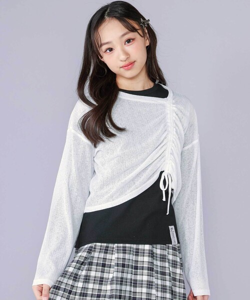 160 女の子　まとめ売り　カジュアルTシャツセット ZIDDY（ジディー） tシャツ 「 ニコプチ 掲載 」肩あきTシャツ