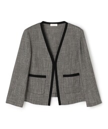 Ballsey ジャケット ノーカラージャケット ポリエステルレーヨン
