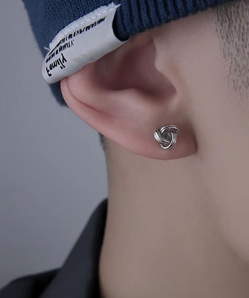 DIESEL（ディーゼル） ピアス アクセサリー メンズ ピアス シルバー