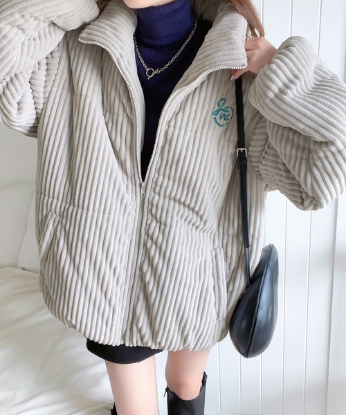 「Java」 ブルゾン MEDIUM アイボリー レディース_画像7