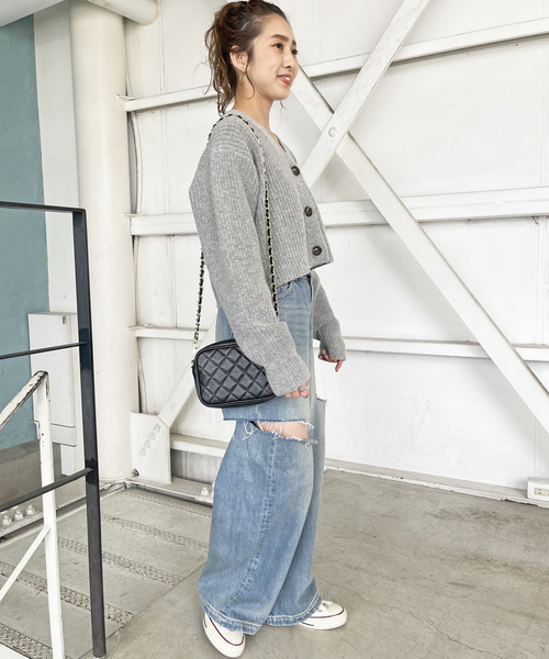 Spick & Span グレー カーディガン Spick＆Span（スピック アンド スパン） カーディガン 「追加