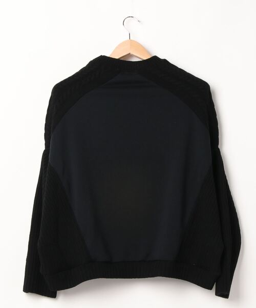 「AVIE」 長袖ニット 38 ブラック レディース_画像2