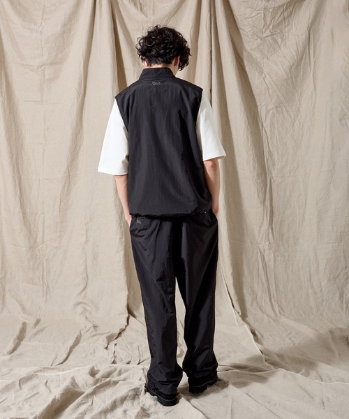 WETTEMPT パンツ TECH NYLON 2 TUCK PANTS / テックナイロン