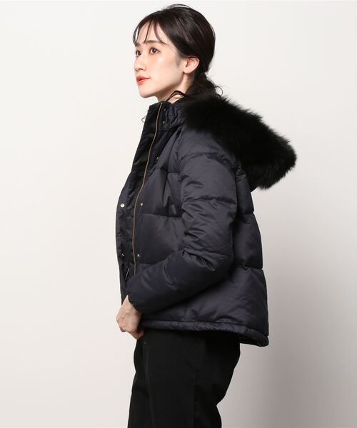 グリーンレーベルリラクシング フォックスファーダウンジャケット