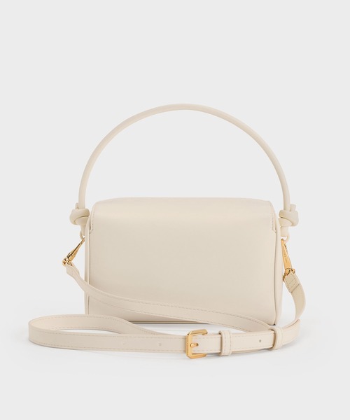 CHARLES ＆ KEITH ハンドバッグ Sammie サミー ノットハンドル