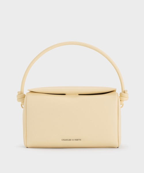 CHARLES & KEITH◆Sammie ノットハンドルボックスバッグ◆送料込 CHARLES ＆ KEITH ハンドバッグ Sammie サミー ノットハンドル