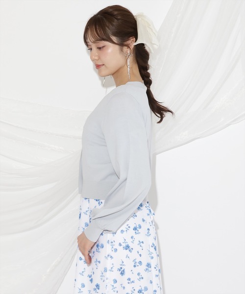 WILLSELECTION マルチアレンジコーディガン WILLSELECTION（ウィルセレクション） カーディガン フリルデザイン