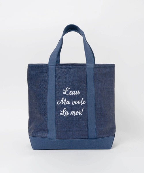 LA MARINE FRANCAISE トートバッグ ロゴ刺繍オリジナルトート