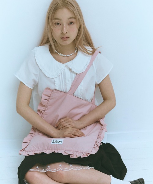FEKETE（フェケテ） トートバッグ fekete frill tote bag / フリル