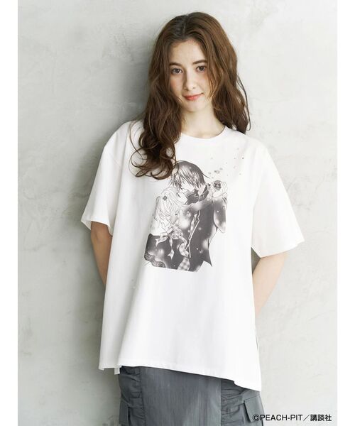 coombクーム 白Tシャツおしゃれクーム レディース新品未使用今季デザイン バッグモチーフTシャツ / COOMB（クーム）のTシャツカットソー
