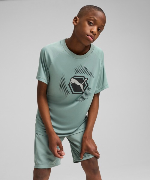 PUMA（プーマ） tシャツ ボーイズ アクティブ スポーツ グラフィック